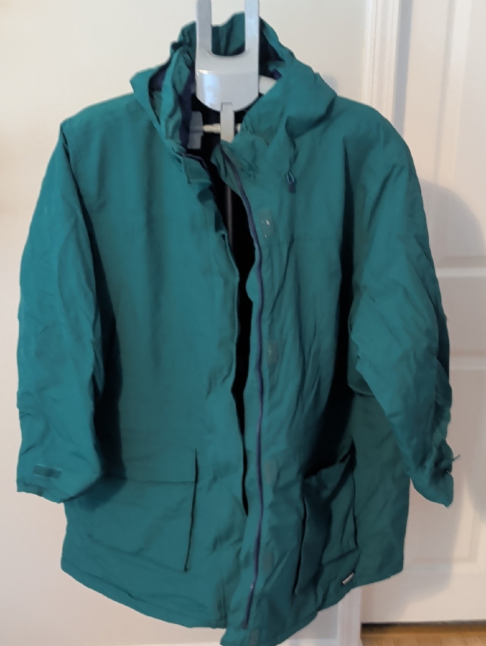 Lands' End Teal Ski Jacket